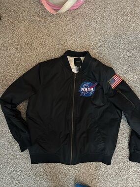 VINTAGE NASA JACKET LADIES LARGE